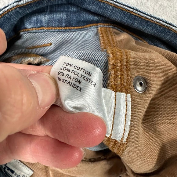 Duluth Trading Co Ballroom Double Flex Jeans Mens 44x30 Relaxed Fit Denim Work‎ - Picture 8 of 8